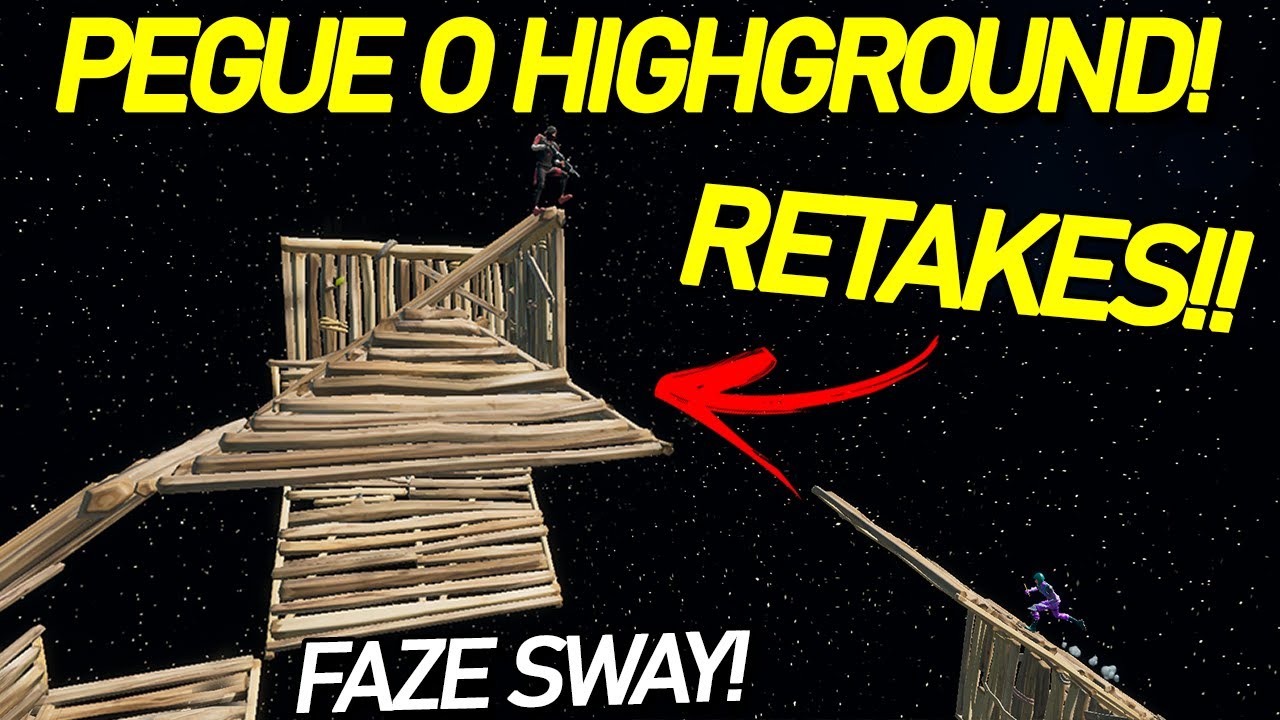 COMO PEGAR O HIGHGROUND FACIL! melhores retakes de highground (faze sway)!
