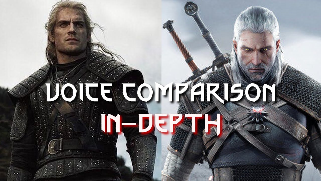 The Witcher - IN-DEPTH voice comparison Henry Cavill and Doug Cockle
