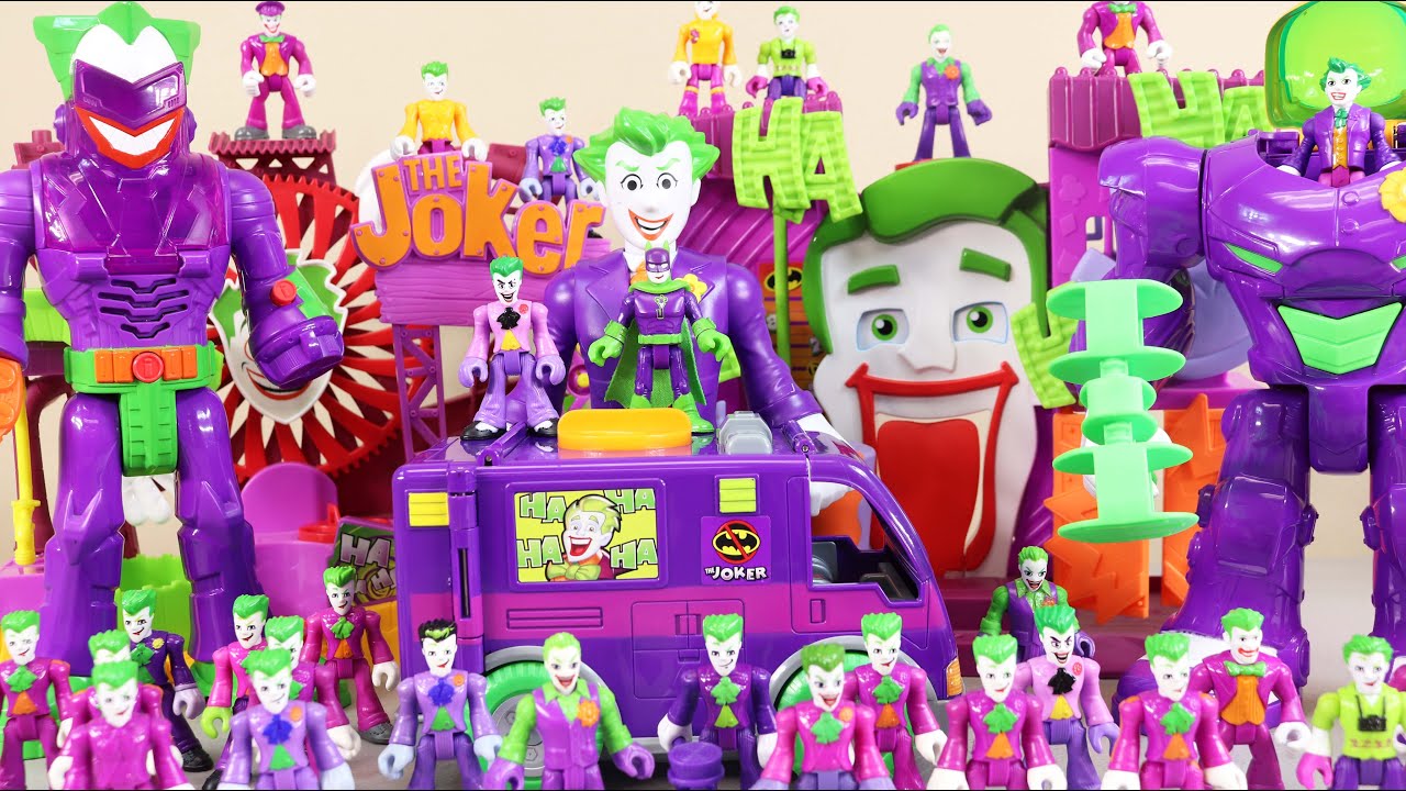 Вся моя коллекция фигурок Джокера Imaginext | Самая большая в мире коллекция фигурок Джокера