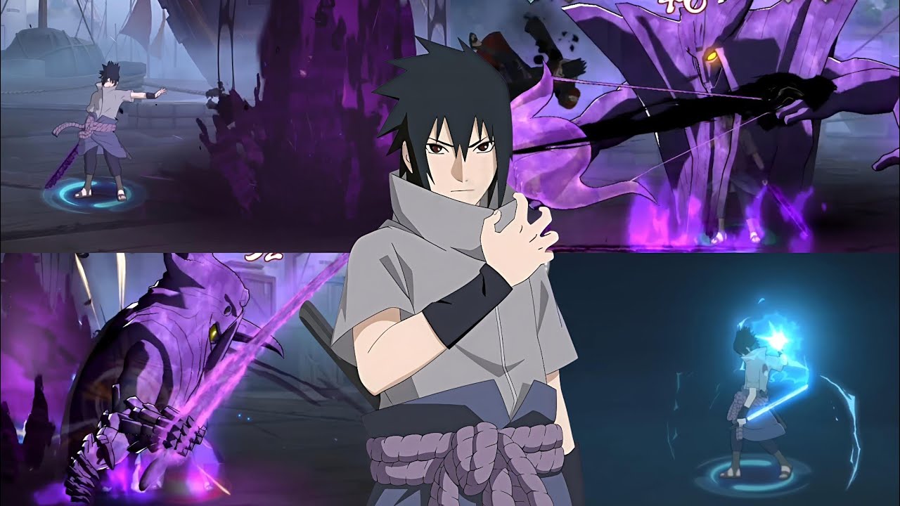 Naruto Mobile Sasuke [Eternal Mangekyou Sharingan] ซาสึเกะ [เนตรวงแหวนกระจกเงาหมื่นบุปผานิรันดร์]