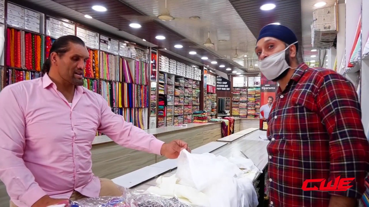 CWE | TODAY GREAT KHALI SHOPPING