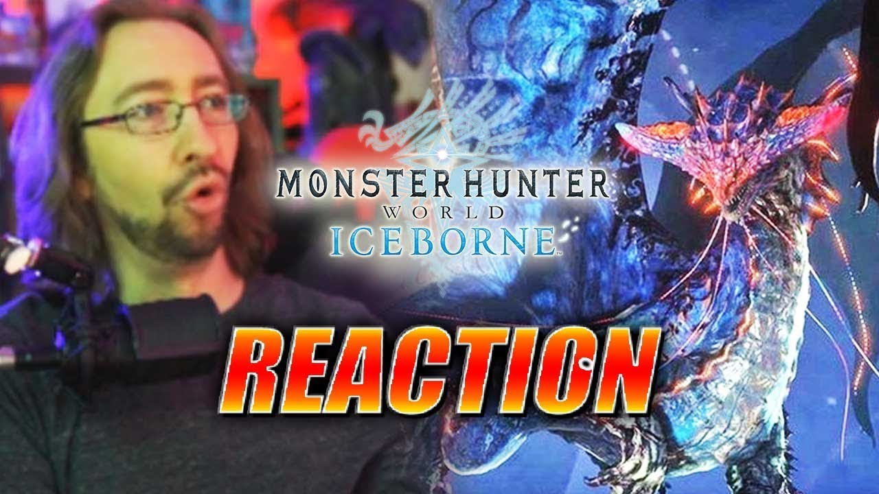 MAX REACTS: New Elder & More Monsters! Monster Hunter Iceborne Trailer