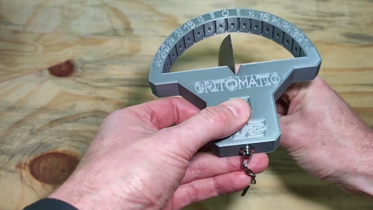 Leading Edge & Gritomatic Laser Edge Goniometer - Knife angle