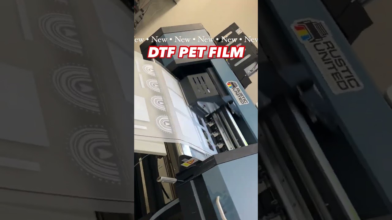 New and Best DTF Pet Film 🤩 Perfect Print 😍