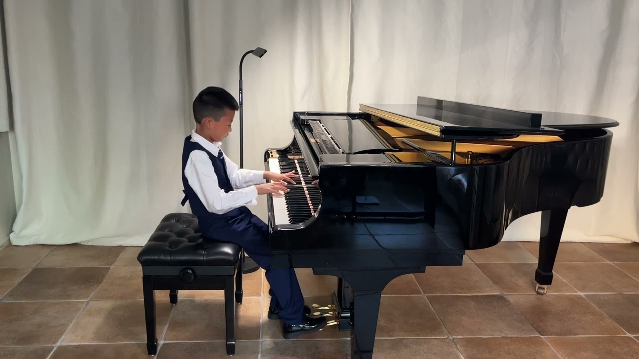 Wilson L. (7) plays Venetian Gondola Song, Op. 30 No. 6 by Mendelssohn