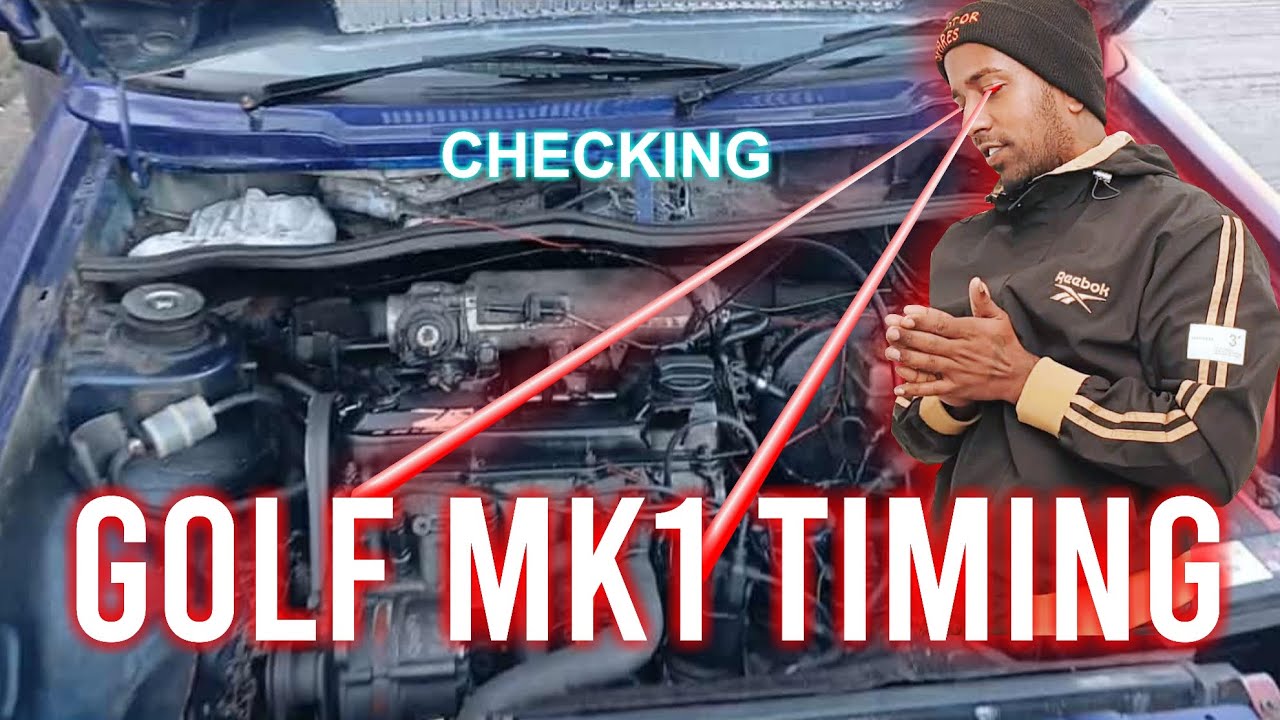 How  to set golf mk1 timing #golfmk1 #automobile #mechanic #diy #mk1 #timing