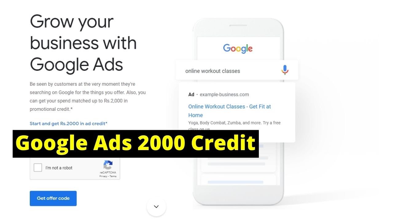 Google Adsense  |  Google Ads 2000 Credit  |  Credit Proof  |  3 Necessary Steps To Get it