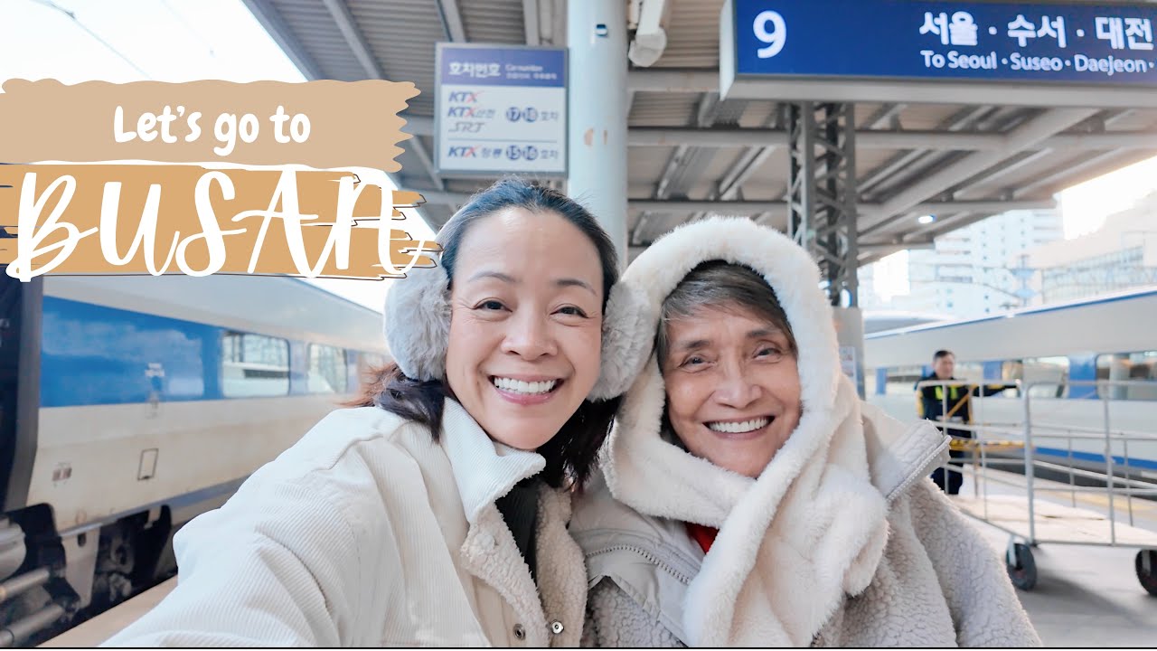 My Mom's first trip to Busan!   | Mommy Haidee Vlogs