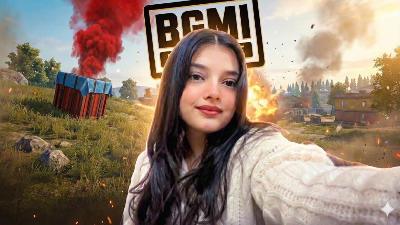 AGGRESSIVE RUSH GAMEPLAY 😍| FACECAM 😍| VERTICAL STREAM #shortvideo #bgmilive #girlgamer #shortsfeed