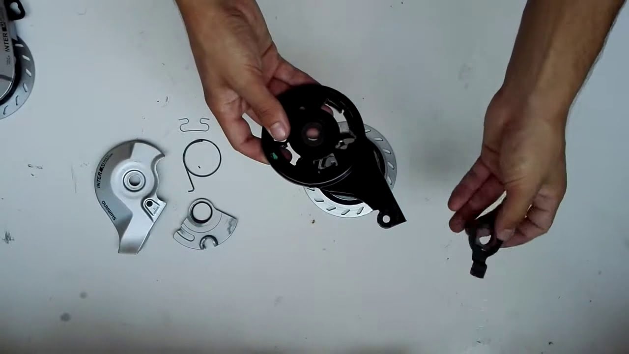 How to assembly a bicycle rollerbrake