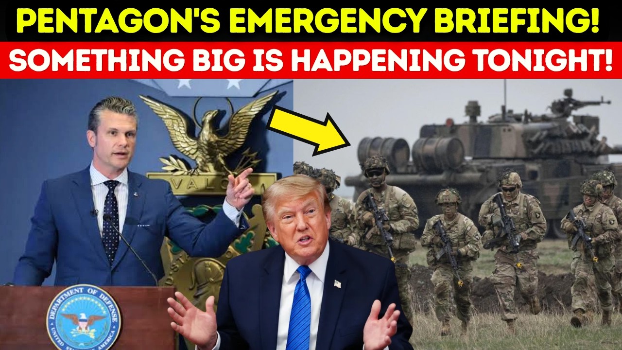 IRAN LIVE: PENTAGON'S EMERGENCY BRIEFING! | Trump News | US Iran War Update | Trump | US Army