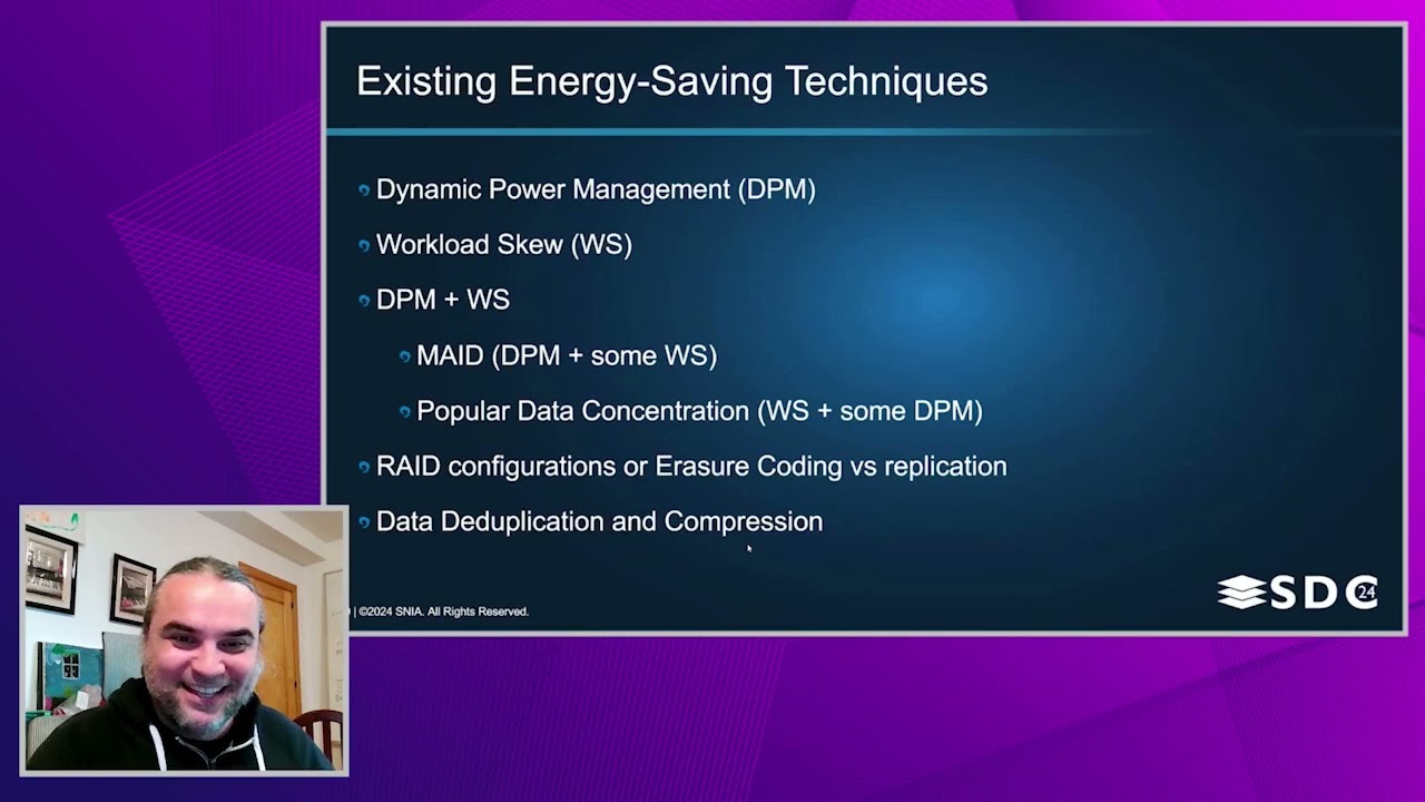 SNIA SDC 2024 Implementing Selective Write Grouping in SDS for Enhanced Energy Savings