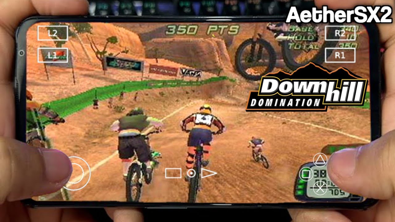 Incrível 😍 Downhill Domination Para Celulares Android [ Aethersx2 ] Atualizado.