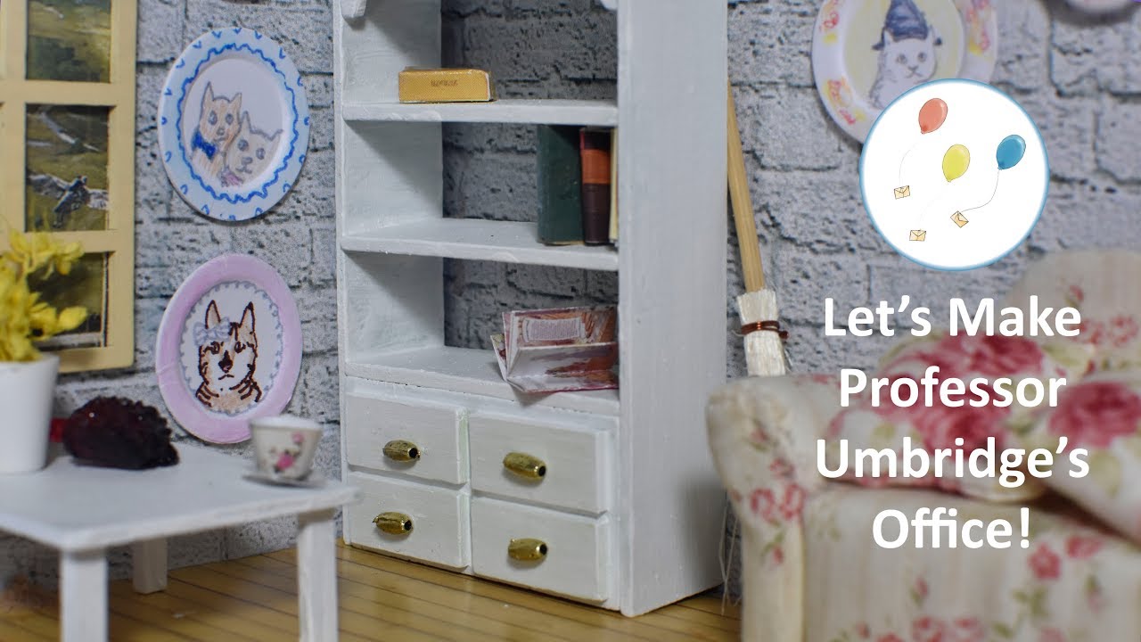 Let's Make Professor Umbridge's Office from Harry Potter!