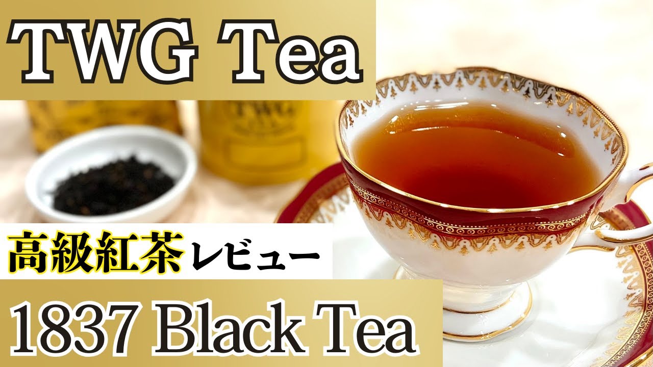【紅茶レビュー】高級紅茶 TWG tea のブラックティーってどんな紅茶？おいしいの？香りや味を徹底レビュー！
