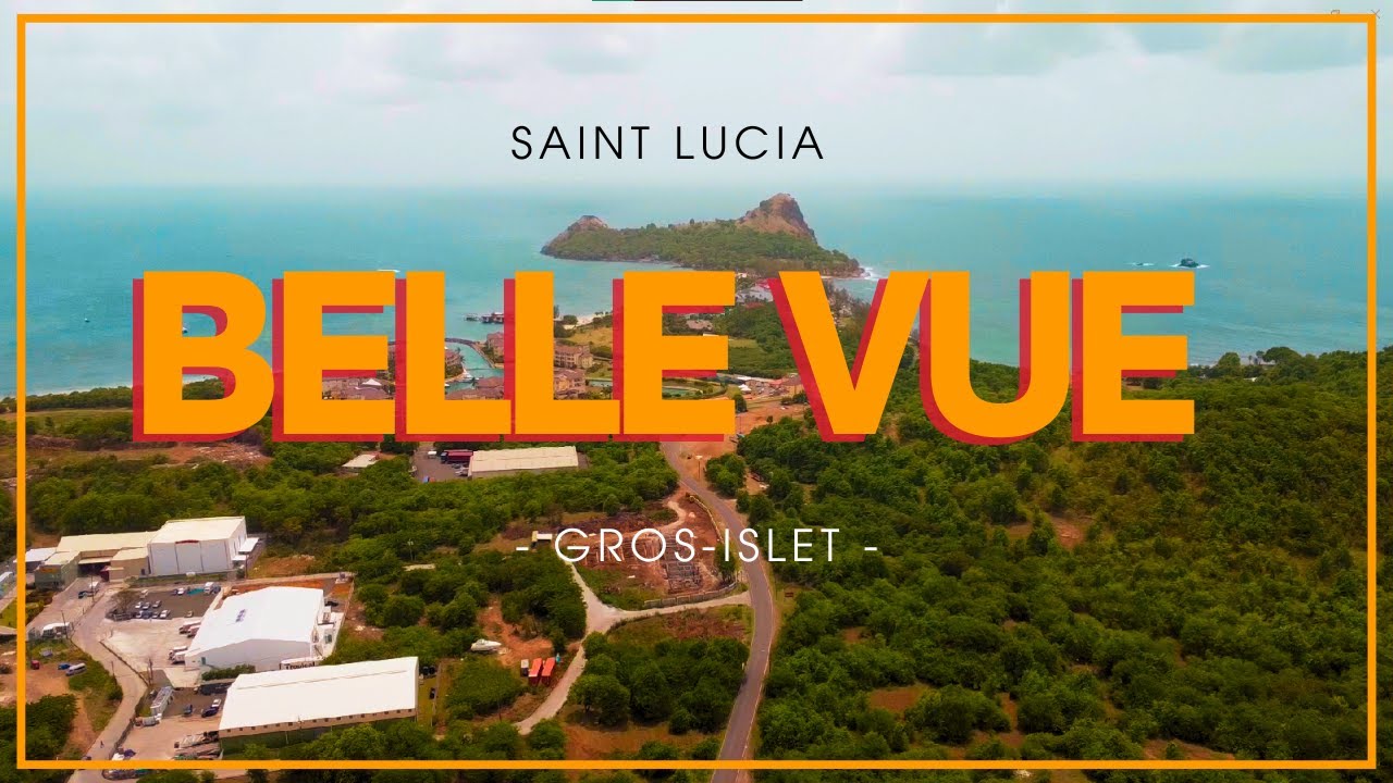 Build Your Dream Home in Belle Vue, Gros-Islet, St. Lucia | Aerial Property Tour