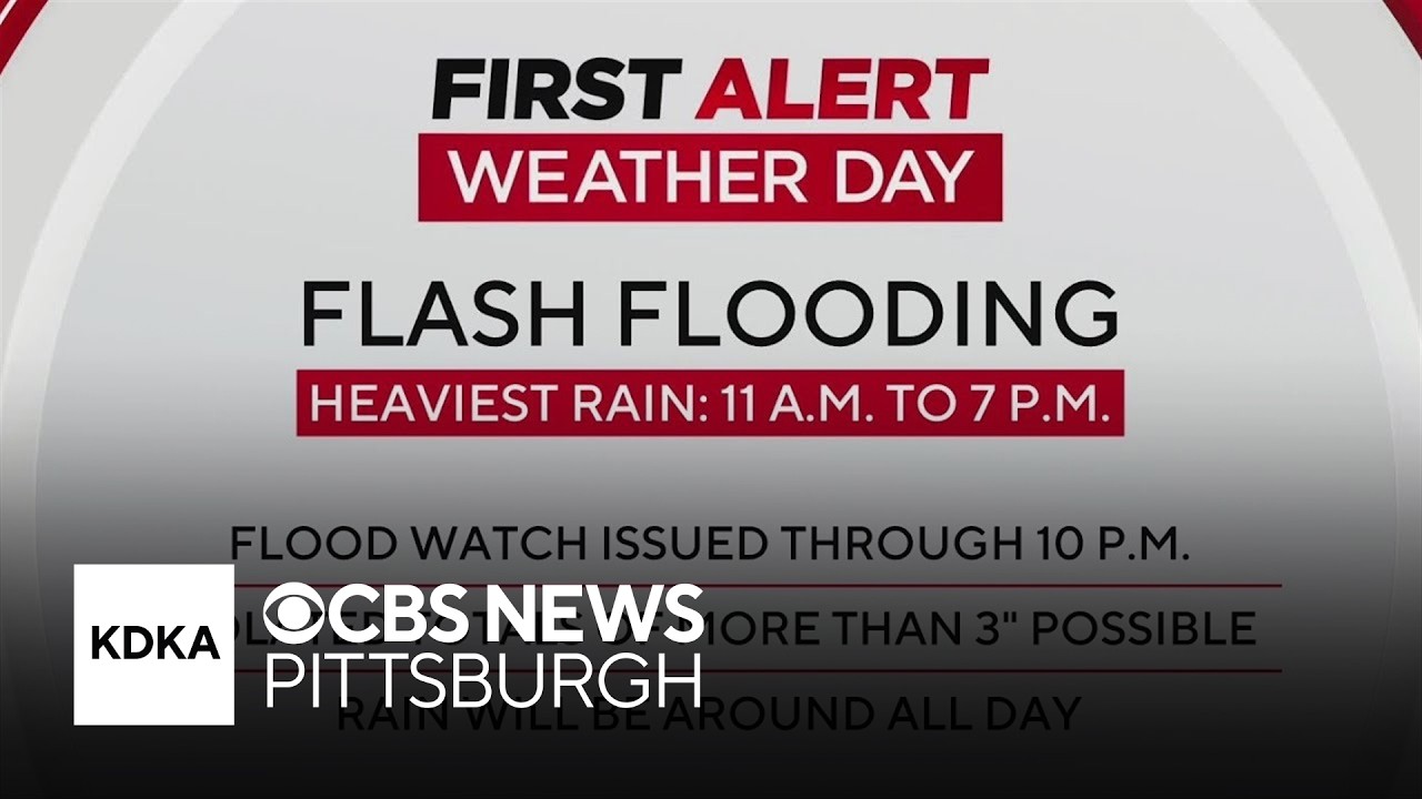 KDKA-TV Morning Forecast (7/10)