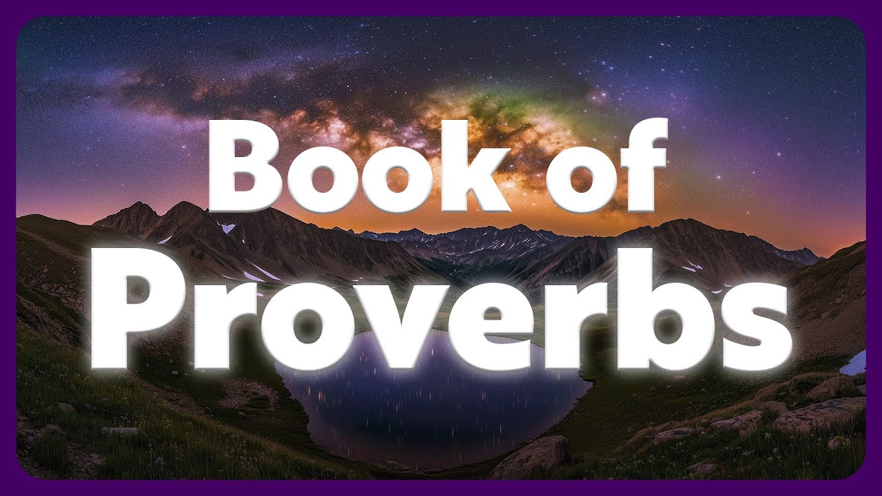 Listening to Proverbs | Peaceful Bible Audio for Deep Sleep (NASB)