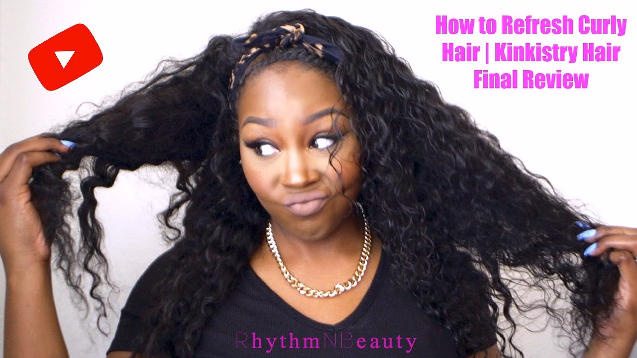 How to Refresh Curly Hair | Final Review Kinkistry (Kurlicious) Hair