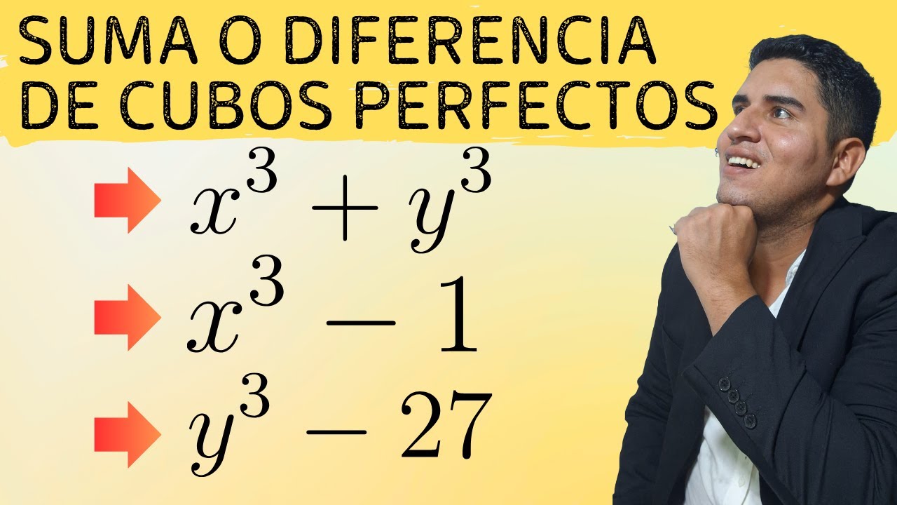 🔥El TRUCO para Factorizar Sumas o Diferencias de Cubos Perfectos😲