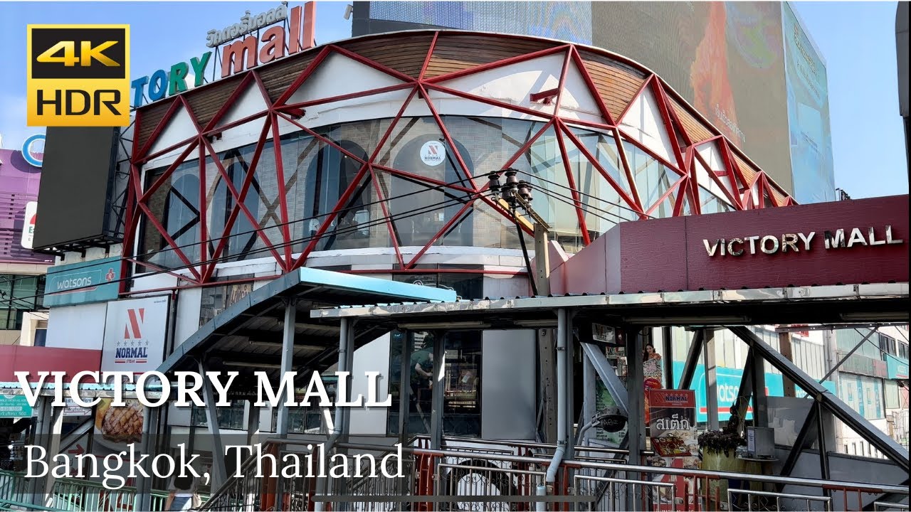 4K HDR| Walk around Victory Mall | Victory Monument| Soi Rang Nam| Bangkok | Thailand