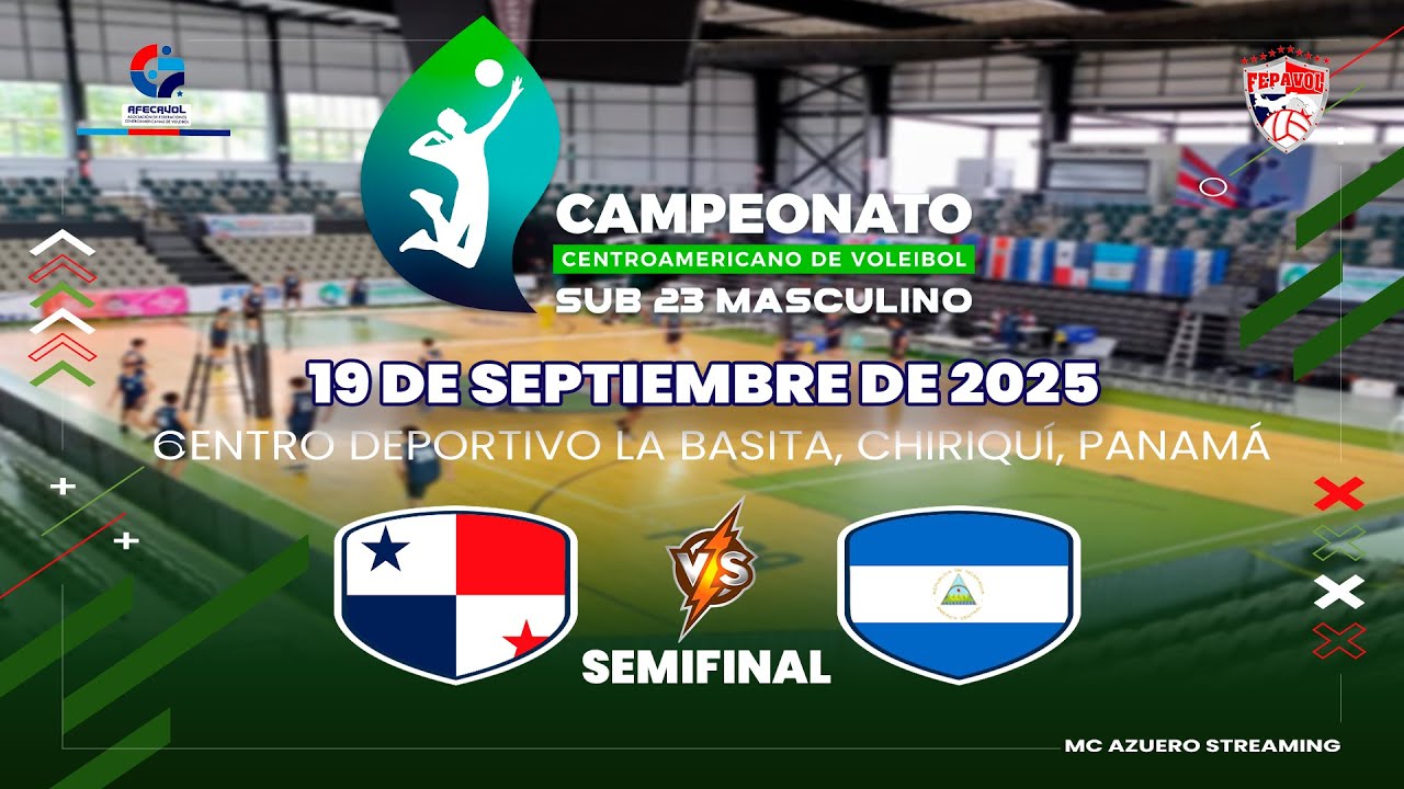 VII CENTROAMERICANO SUB-23 MASCULINO / PANAM&Aacute;, DAVID - CHIRIQUI