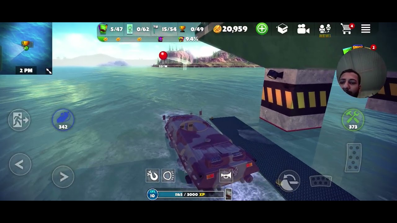 9th day in off the road.  Car games. 