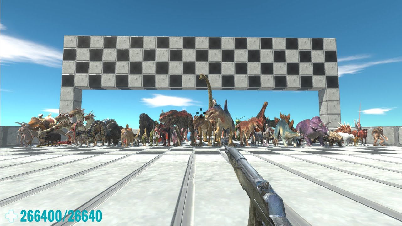 90 Units Speed Race - The Fastest 30 Will Survive - Animal Revolt Battle Simulator