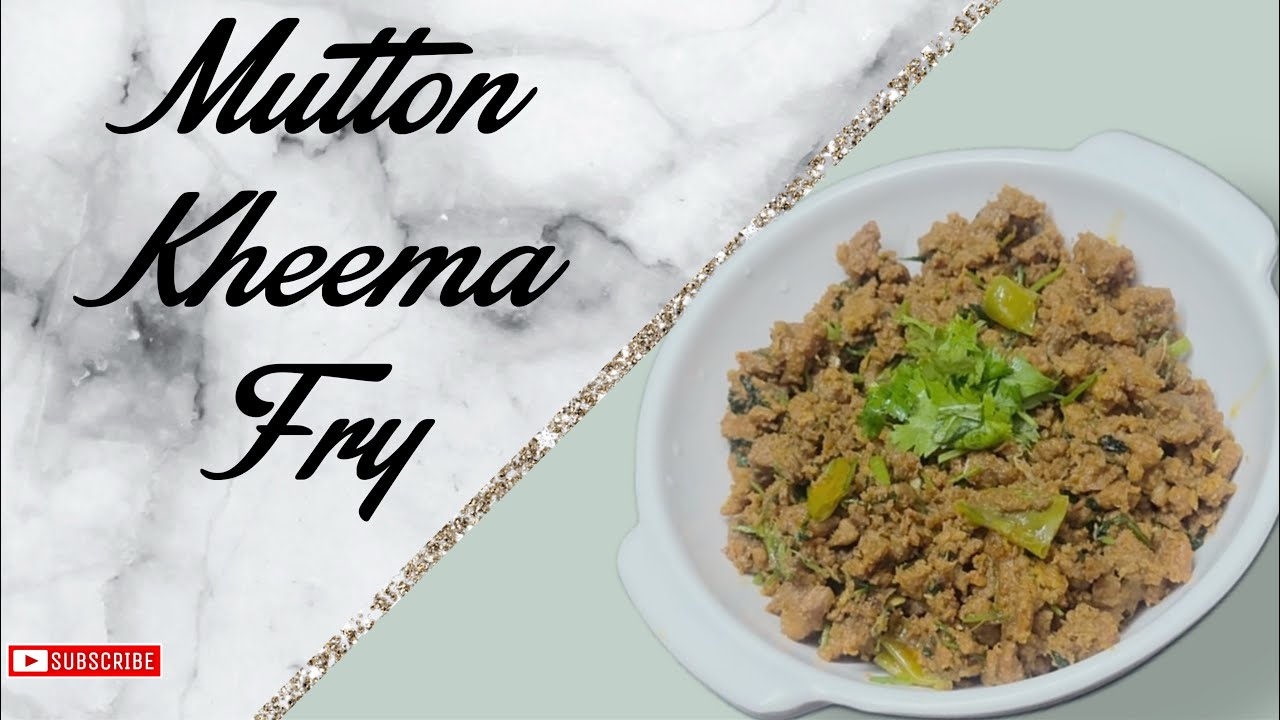 Spicy Mutton Kheema Fry 🔥🌶️ | Hyderabadi Style Kheema Fry #viral #tranding #easyrecipe 
