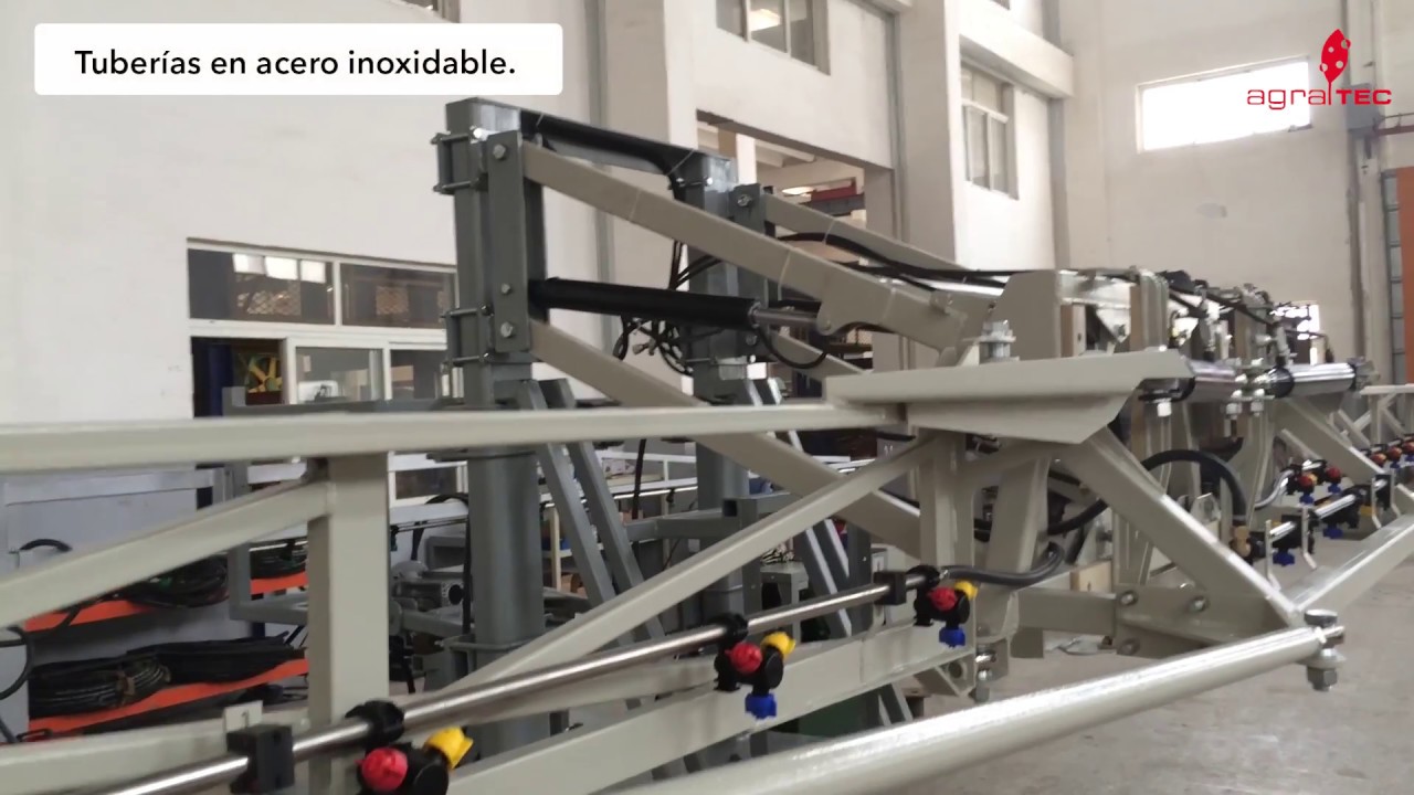 BARRA PULVERIZADORA HIDRÁULICA - 18 metros | AGRALTEC