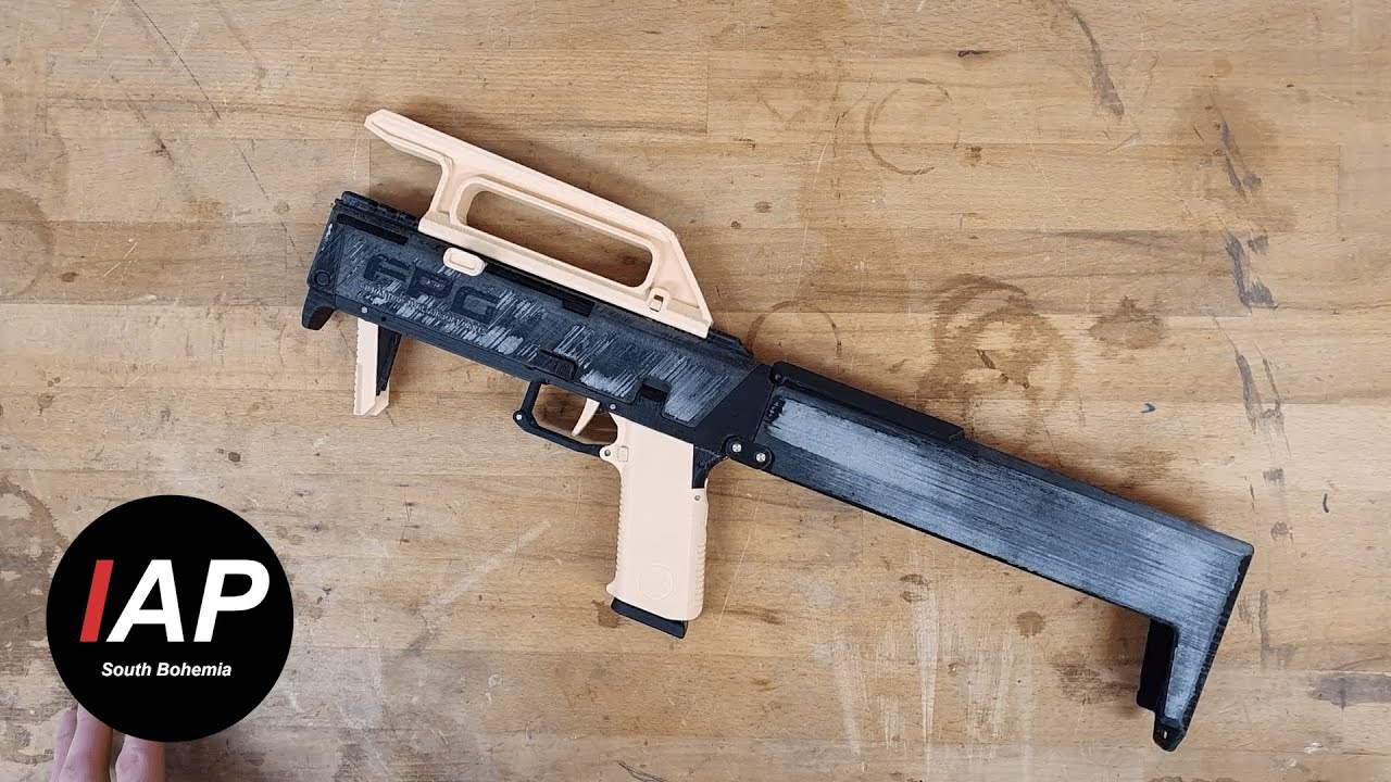 3D printed airsoft FPG9 for WE glock - ASSEMBLY VIDEO