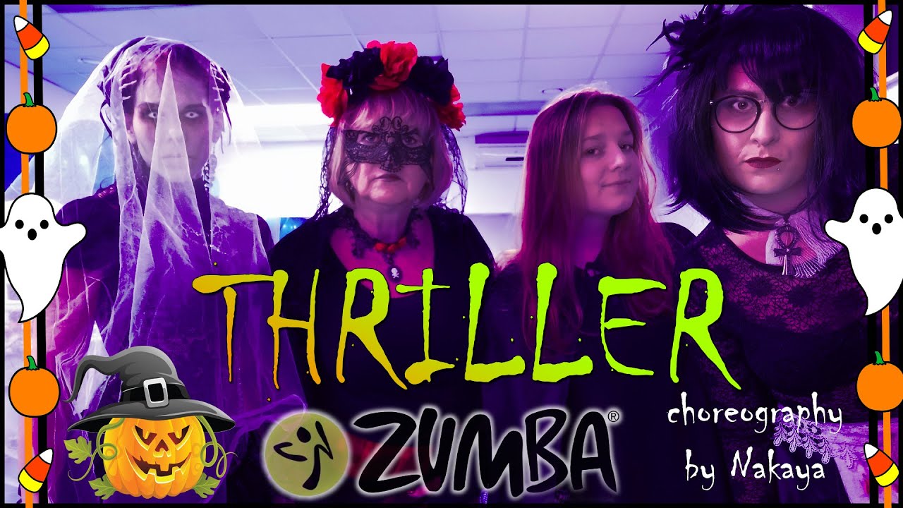 Michael Jackson - THRILLER | Zumba® Fitness with Nakaya, Halloween Edition with Zumba Heroes!
