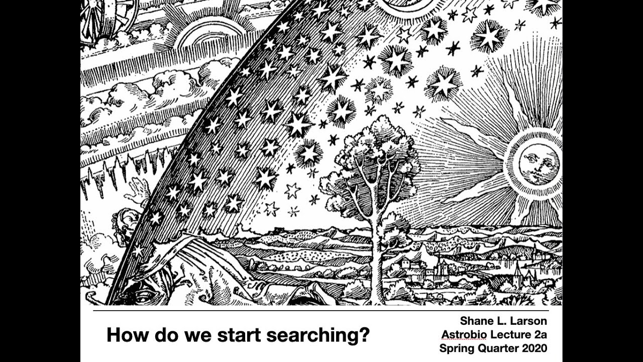 Astro 111 - Astrobiology: Lecture 2a -- How do we start the search?