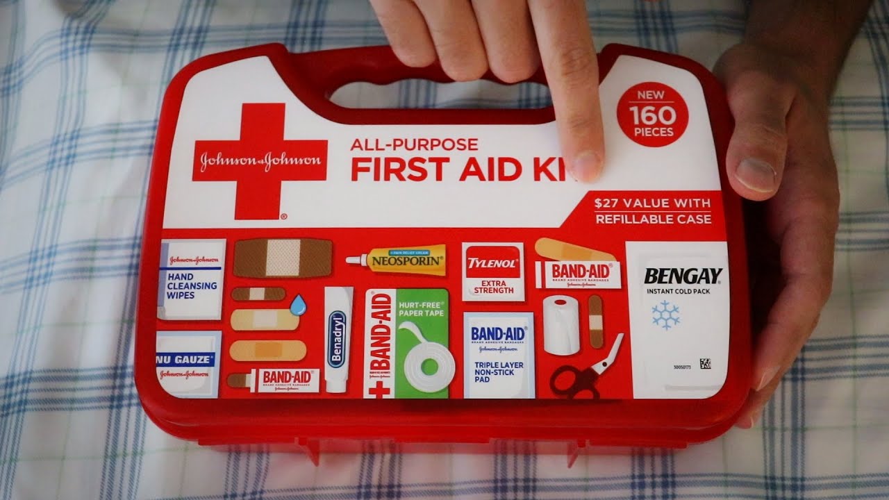 Rummaging Through a First Aid Kit (ASMR)