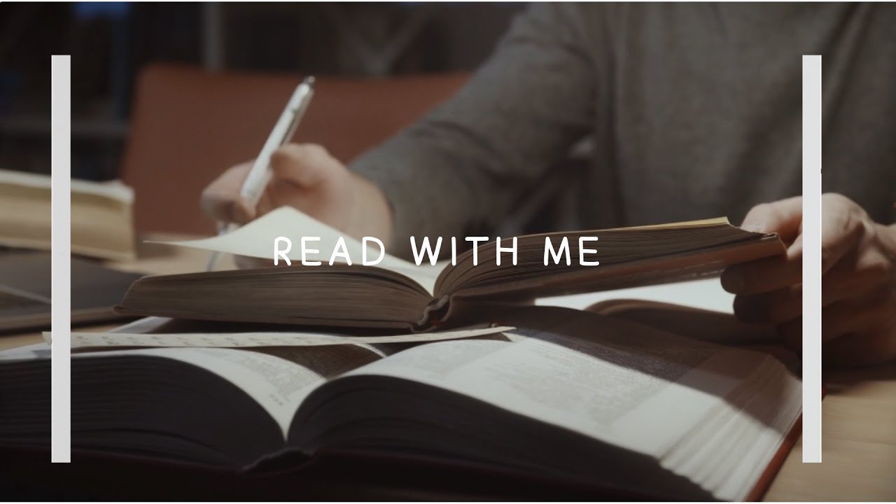 read with me | 45 minutes + piano sounds🏡