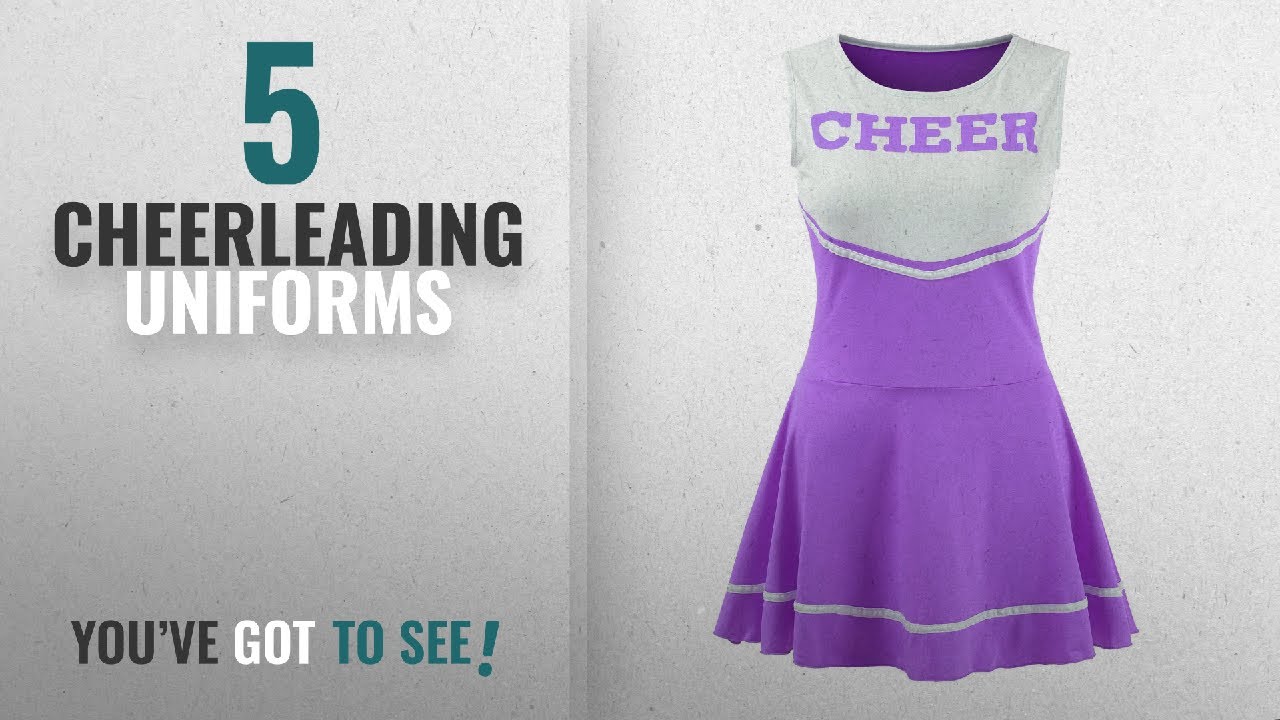 Top 10 Cheerleading Uniforms [2018]: Ourlove Fashion Women's Musical Uniform Fancy Dress