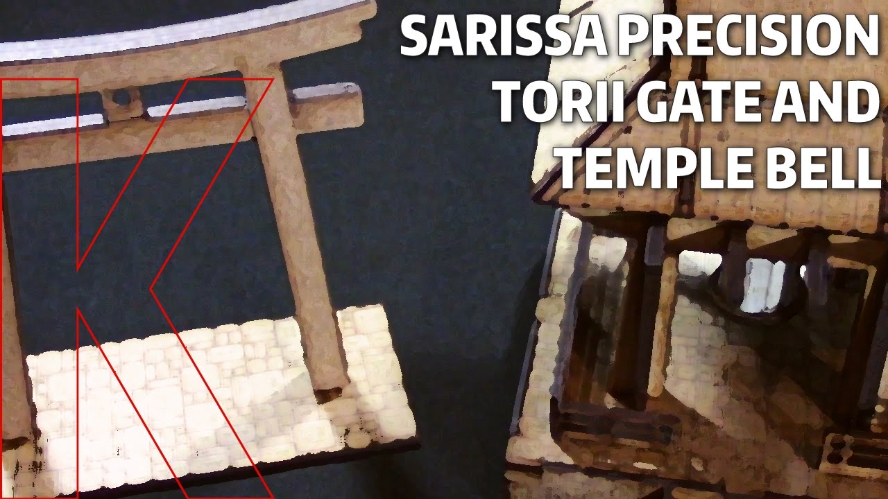 Sarissa Precision Torii Gate and Temple Bell