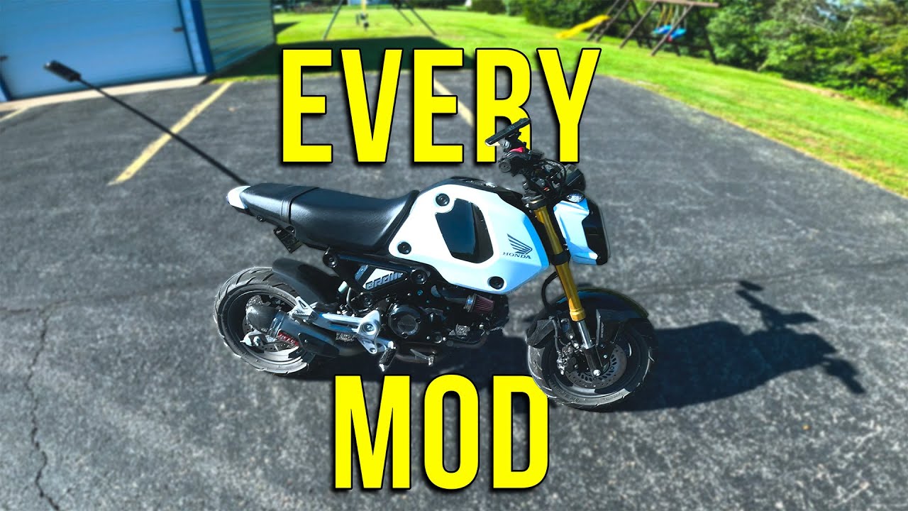 Всем ОБЯЗАТЕЛЬНО нужны модификации Honda Grom! (2024-2025)