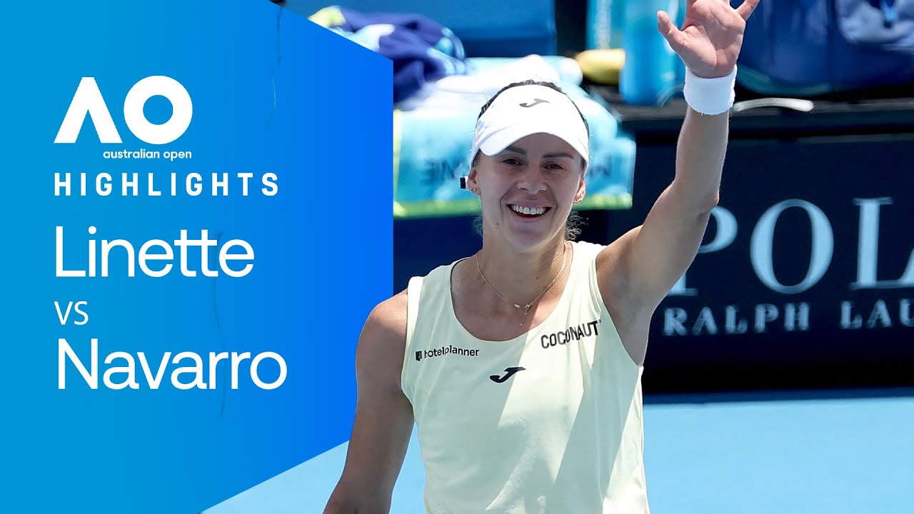 Magda Linette - Emma Navarro | #AusOpen2026 | 1. runda