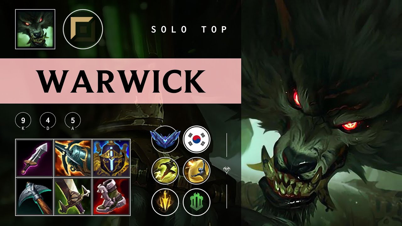 Warwick Top vs Fiora - KR Diamond Patch 25.24