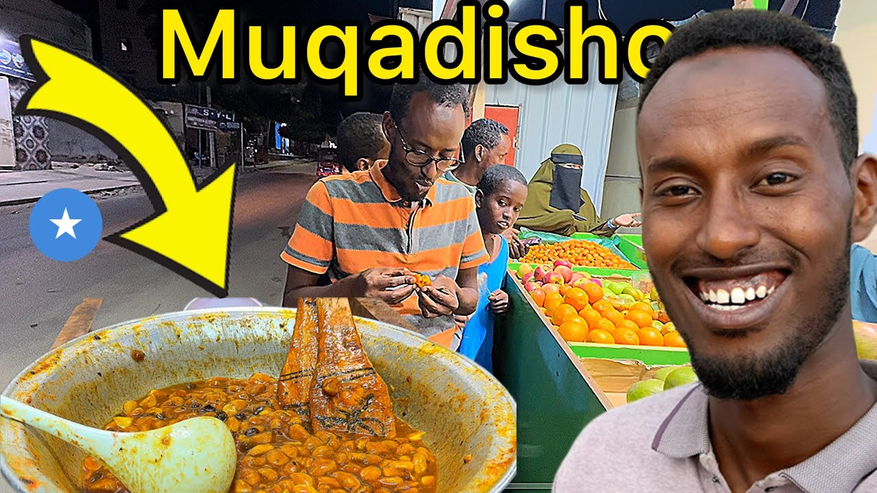 HABEENKI STREET FOOD MUQADISHO NIGHT LIFE MUQADISHO SOMALI FOOD DHANGALO 🇸🇴