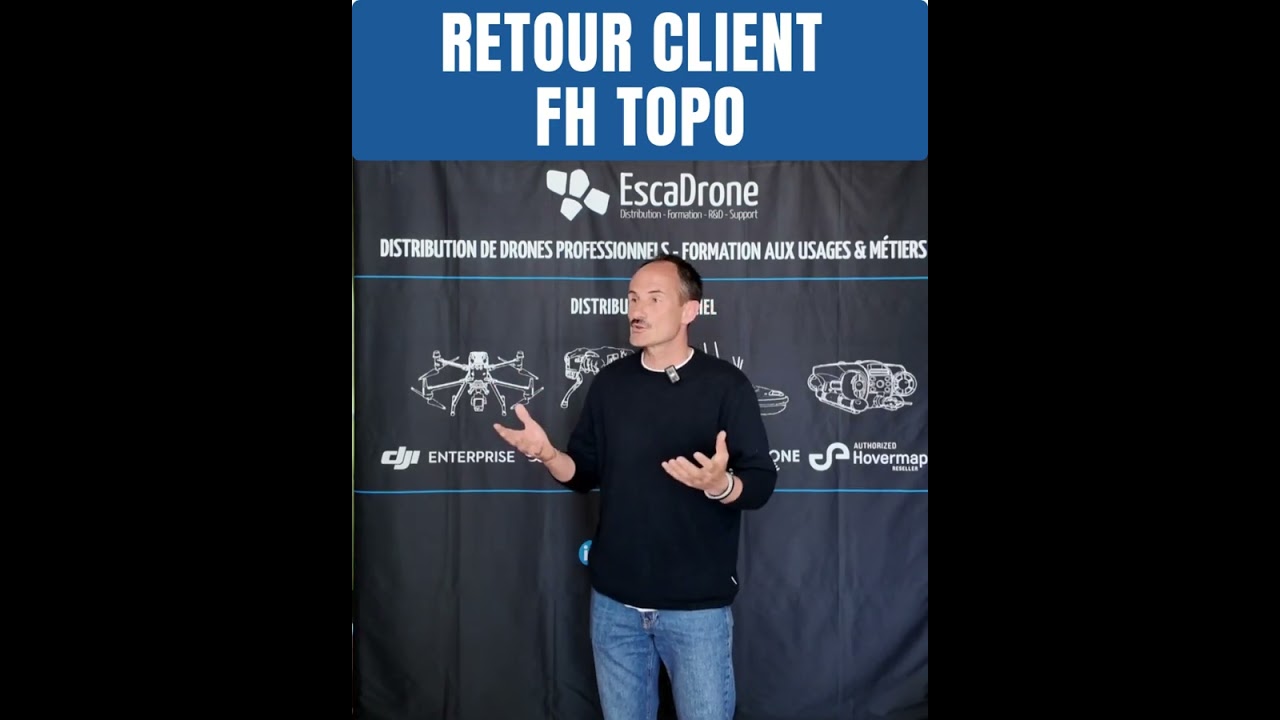 Retour client : La cartographie terrestre et marine par drone selon FH TOPO & HYDRO