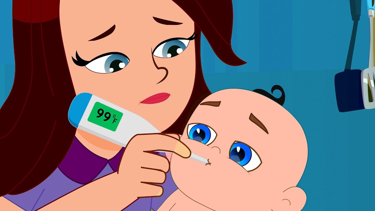 Sick Song | BabaSharo TV Nursery Rhymes & Kids Songs