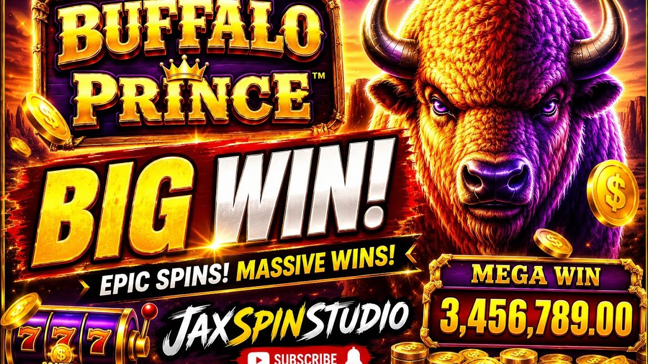 🔥 MEGA WIN MOMENTS! | Buffalo Prince Slot Gameplay 🎰 | JaxSpinStudio
