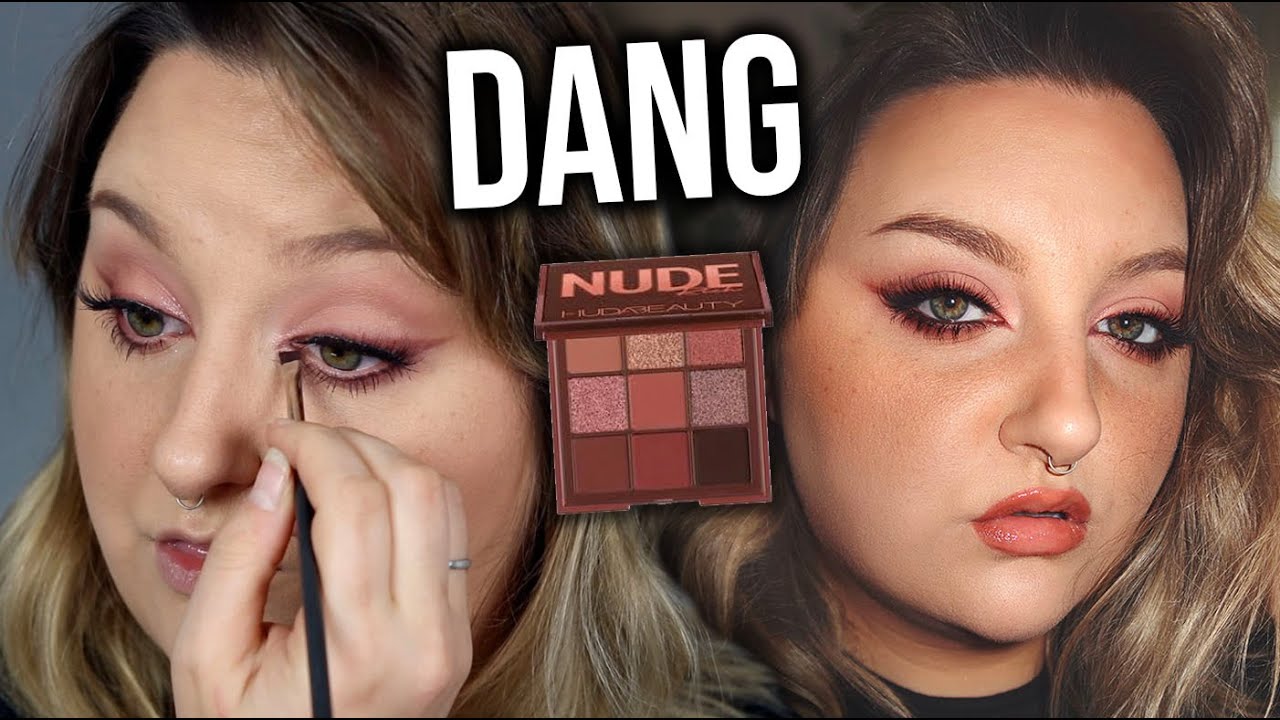PLAYING WITH THE HUDA BEAUTY RICH NUDE EYESHADOW PALETTE