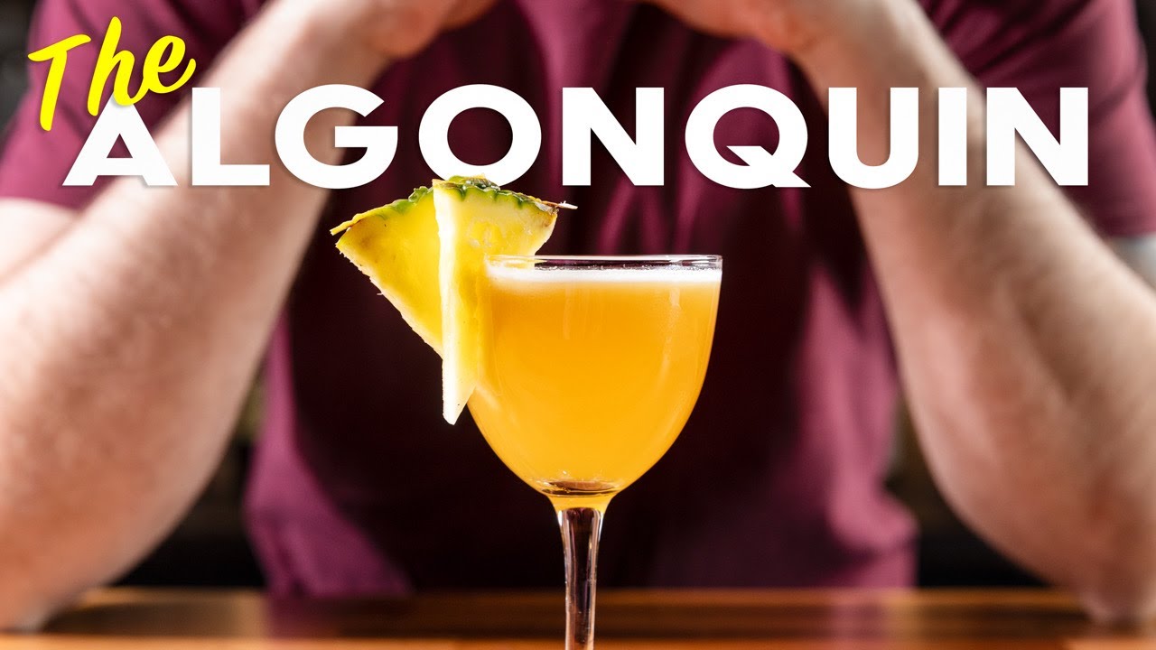 Bringing the Algonquin Cocktail Back to Life