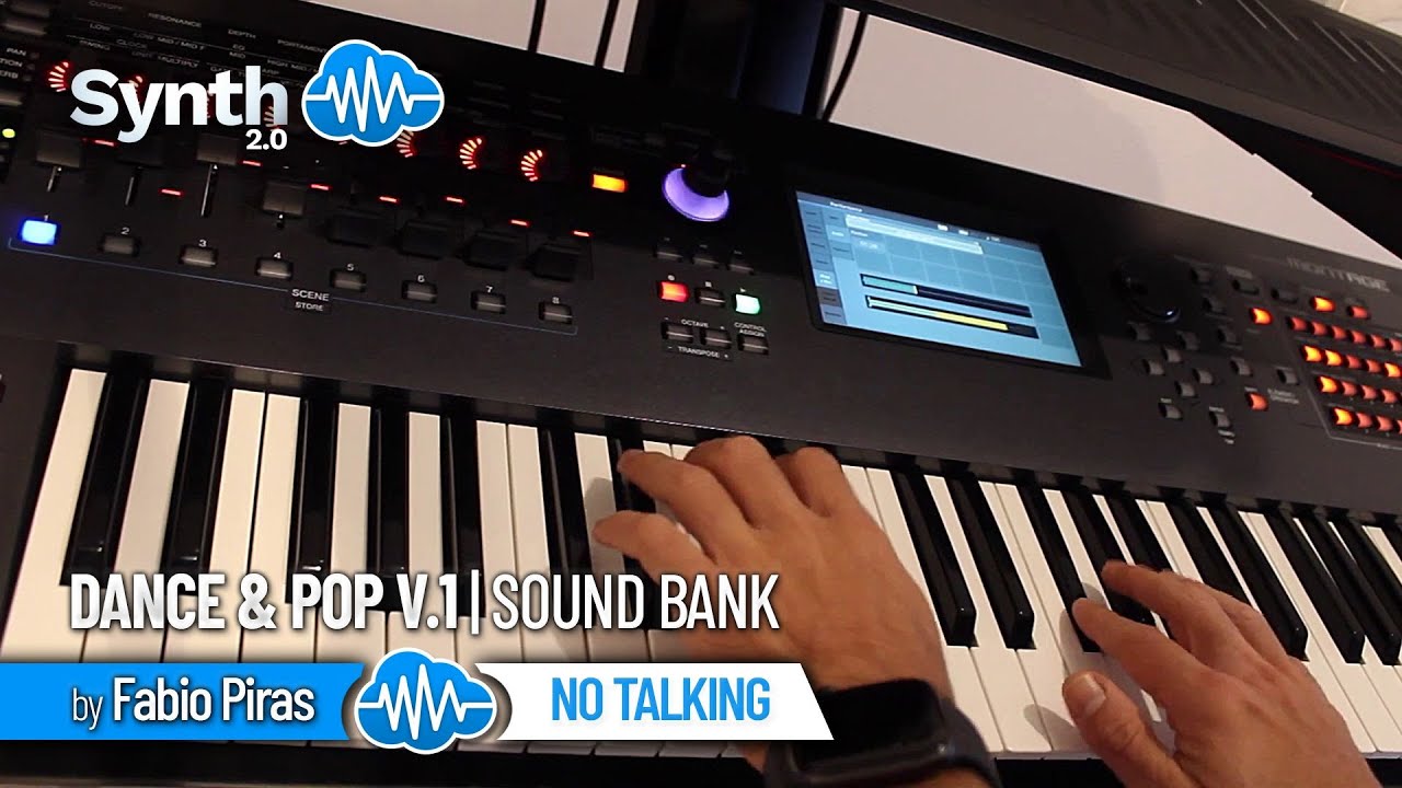DANCE & POP V.1 SOUND BANK (17 new sounds) | YAMAHA MONTAGE M MODX PLUS | LIBRARY