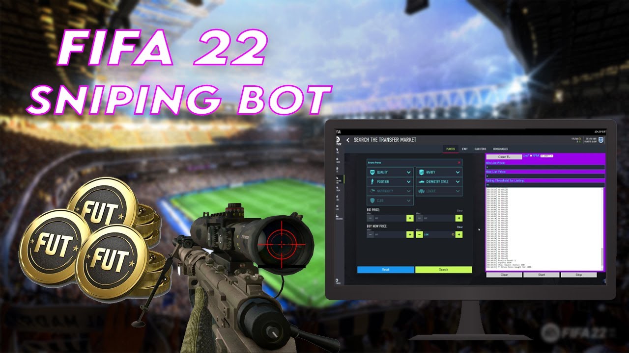FIFA 22 SNIPING BOT | 200K IN 1 HOUR