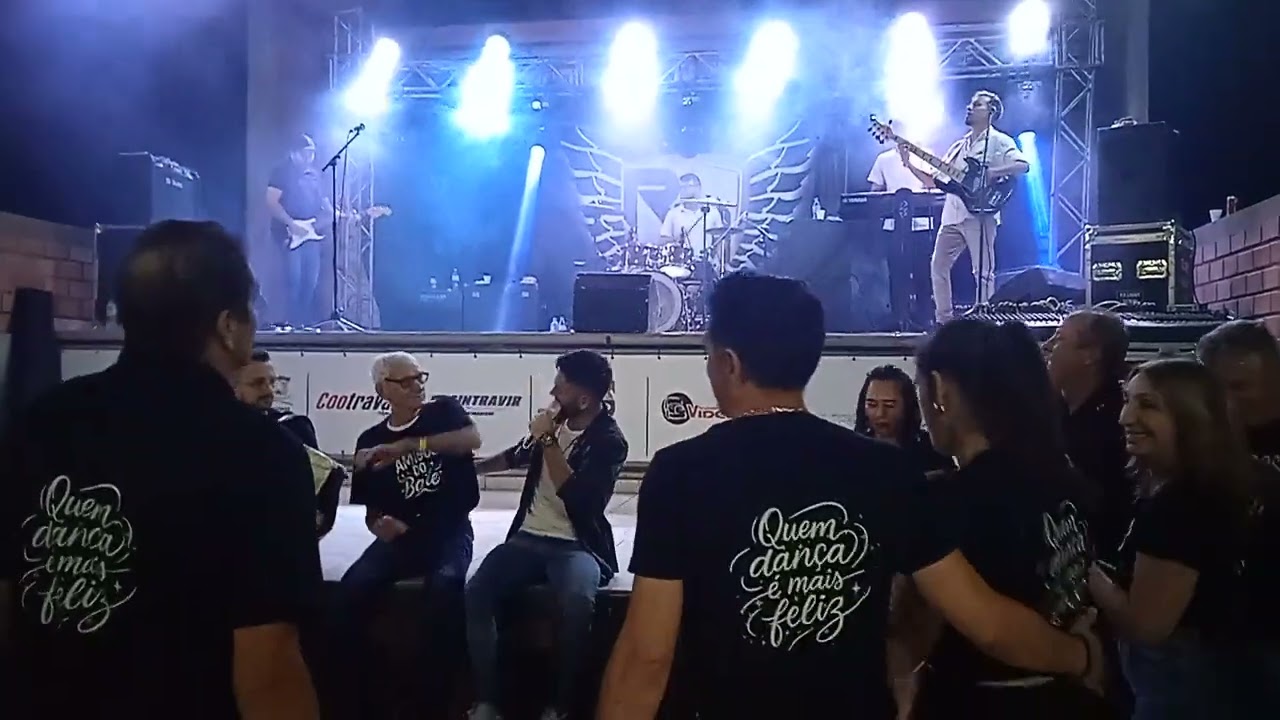 Só no modão sertanejo terminou o baile de casais em Arroio Trinta. Dia 24/01/2026