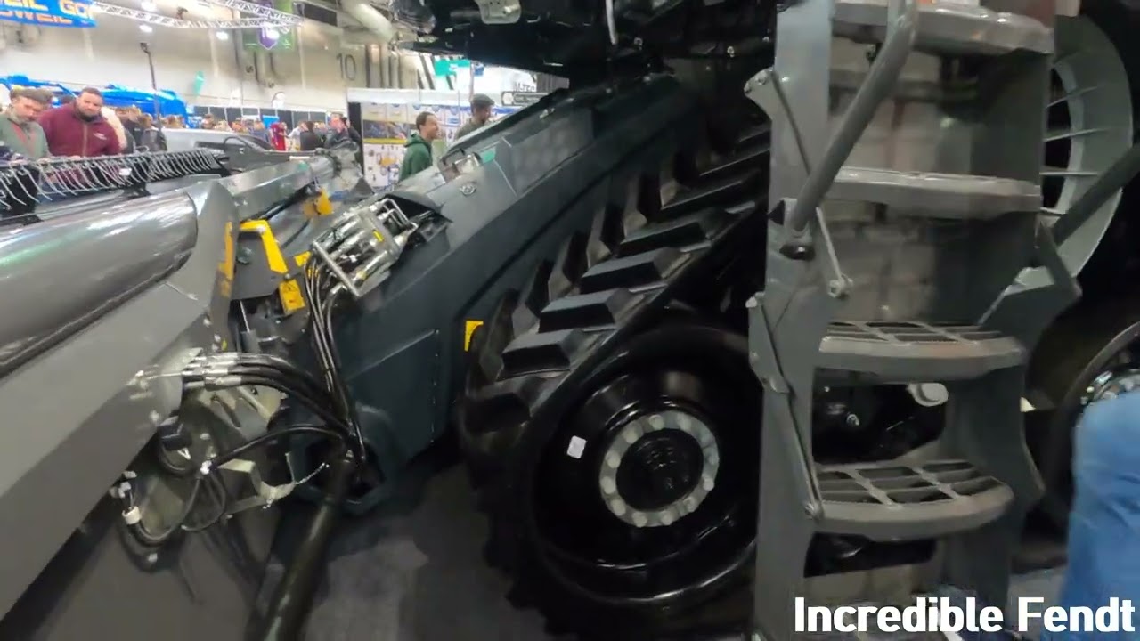 LAMMA Show 2024 Fendt Ideal 10T 16.2 Litre 6-Cyl Diesel Combine Harvester (790 HP)